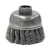 3508-0020 Weiler 13281 2-3-4 Single Row Wire Cup Brush .020 M10x1.25 AH SRA-2