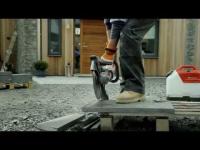 Husqvarna K 3000 Wet and WT 15 Cutting stone